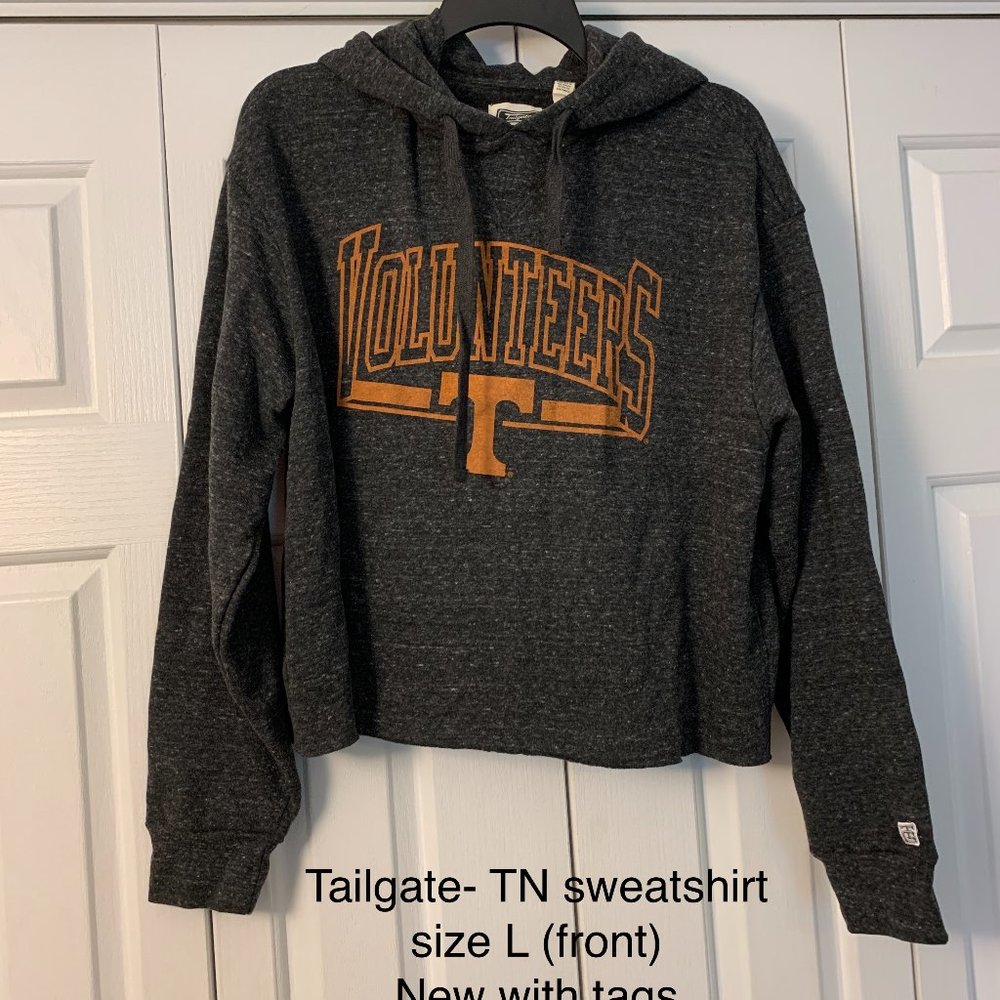 Tailgate- TN grey sweatshirt NEW